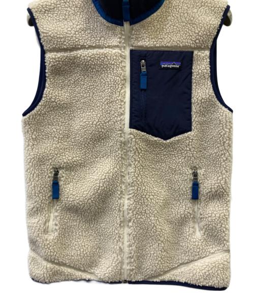 Patagonia（パタゴニア）Patagonia (パタゴニア) ボアベスト ベージュ サイズ:Sの古着・服飾アイテム