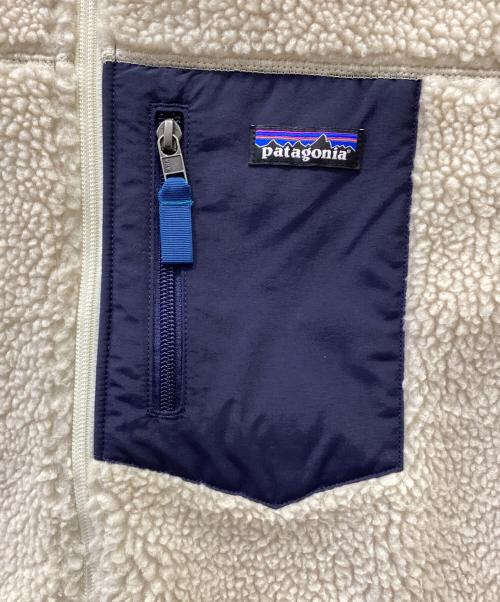 Patagonia（パタゴニア）Patagonia (パタゴニア) ボアベスト ベージュ サイズ:Sの古着・服飾アイテム