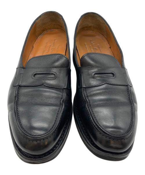 Jalan Sriwijaya（ジャランスリウァヤ）Jalan Sriwijaya (ジャランスリウァヤ) コインローファー ブラック サイズ:6 1/2の古着・服飾アイテム