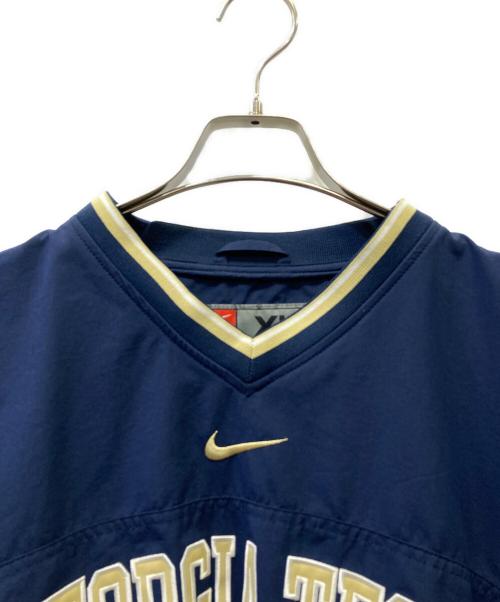 NIKE（ナイキ）NIKE (ナイキ) カレッジロゴプルオーバー ネイビー サイズ:XLの古着・服飾アイテム