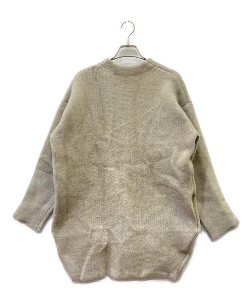 ELENDEEK（エレンディーク）ELENDEEK (エレンディーク) 厚手カーディガン グレー サイズ:Fの古着・服飾アイテム