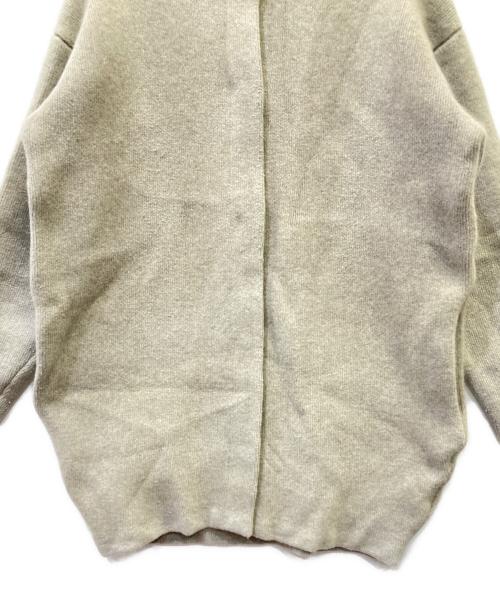 ELENDEEK（エレンディーク）ELENDEEK (エレンディーク) 厚手カーディガン グレー サイズ:Fの古着・服飾アイテム