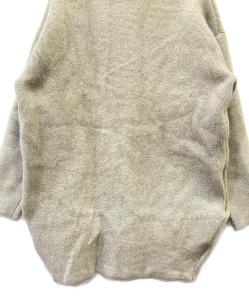 ELENDEEK（エレンディーク）ELENDEEK (エレンディーク) 厚手カーディガン グレー サイズ:Fの古着・服飾アイテム