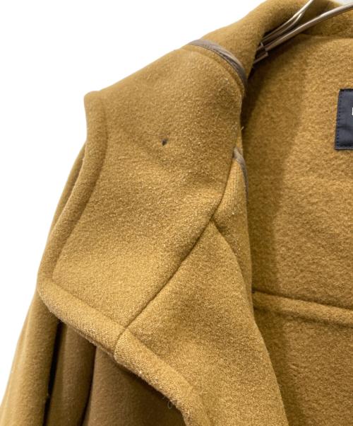 MACPHEE（マカフィー）MACPHEE (マカフィー) ウールメルトンログダッフルコート ブラウン サイズ:XSの古着・服飾アイテム