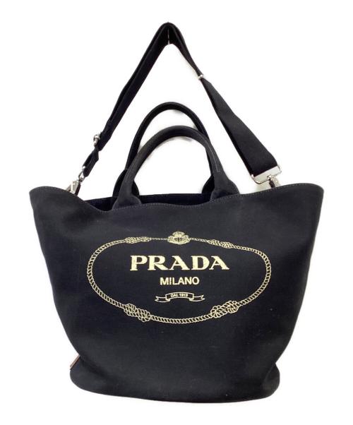 PRADA（プラダ）PRADA (プラダ) トートバッグ ブラックの古着・服飾アイテム
