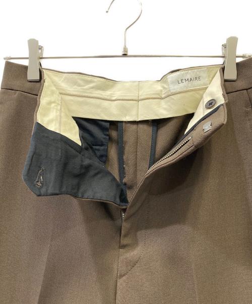LEMAIRE（ルメール）LEMAIRE (ルメール) スラックス ブラウン サイズ:４６の古着・服飾アイテム
