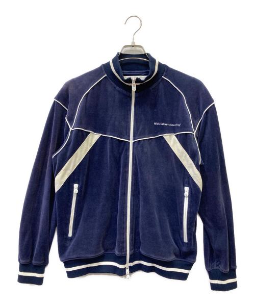 WHITE MOUNTAINEERING（ホワイトマウンテ二アニング）WHITE MOUNTAINEERING (ホワイトマウンテ二アニング) ベロアジャケット ネイビー サイズ:1の古着・服飾アイテム