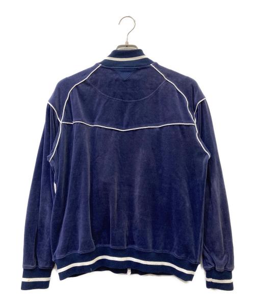 WHITE MOUNTAINEERING（ホワイトマウンテ二アニング）WHITE MOUNTAINEERING (ホワイトマウンテ二アニング) ベロアジャケット ネイビー サイズ:1の古着・服飾アイテム