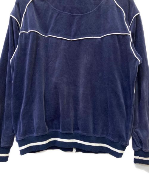 WHITE MOUNTAINEERING（ホワイトマウンテ二アニング）WHITE MOUNTAINEERING (ホワイトマウンテ二アニング) ベロアジャケット ネイビー サイズ:1の古着・服飾アイテム