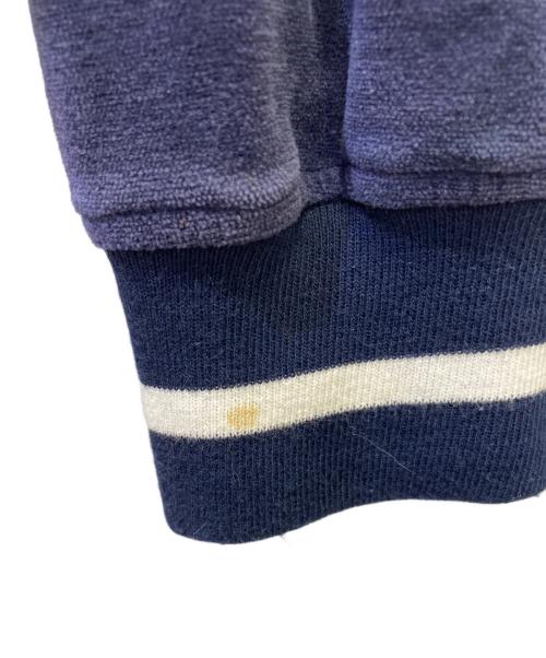 WHITE MOUNTAINEERING（ホワイトマウンテ二アニング）WHITE MOUNTAINEERING (ホワイトマウンテ二アニング) ベロアジャケット ネイビー サイズ:1の古着・服飾アイテム