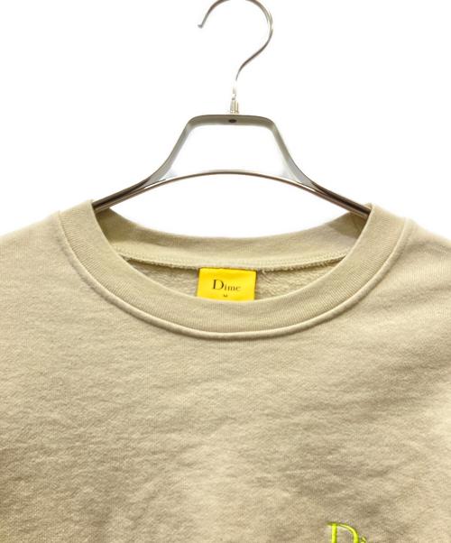 Dime（ダイム）Dime (ダイム) スウェット ベージュ サイズ:Mの古着・服飾アイテム
