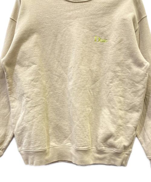 Dime（ダイム）Dime (ダイム) スウェット ベージュ サイズ:Mの古着・服飾アイテム