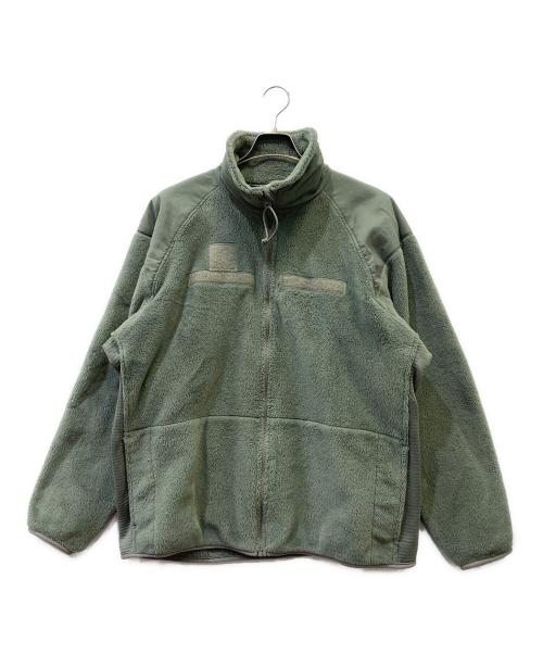 US ARMY（ユーエスアーミー）US ARMY (ユーエスアーミー) フリースジャケット 黄緑 サイズ:Lの古着・服飾アイテム