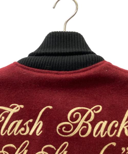 JACKROSE（ジャックローズ）JACKROSE (ジャックローズ) ブルゾン レッド×ブラック サイズ:３の古着・服飾アイテム