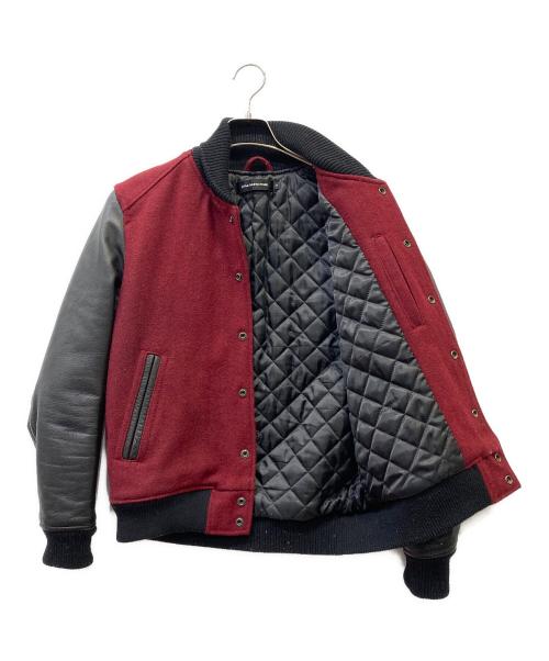 JACKROSE（ジャックローズ）JACKROSE (ジャックローズ) ブルゾン レッド×ブラック サイズ:３の古着・服飾アイテム