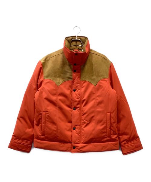 LEVI'S（リーバイス）LEVI'S (リーバイス) ウエスタンダウンジャケット オレンジ サイズ:L 未使用品の古着・服飾アイテム