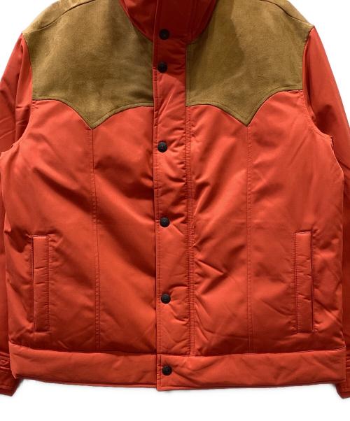 LEVI'S（リーバイス）LEVI'S (リーバイス) ウエスタンダウンジャケット オレンジ サイズ:L 未使用品の古着・服飾アイテム