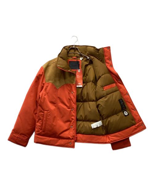 LEVI'S（リーバイス）LEVI'S (リーバイス) ウエスタンダウンジャケット オレンジ サイズ:L 未使用品の古着・服飾アイテム