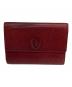 Cartier (カルティエ) 3つ折り財布 ボルドー：4000円