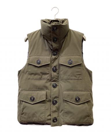 中古・古着通販】CANADA GOOSE (カナダグース) ダウンベスト オリーブ
