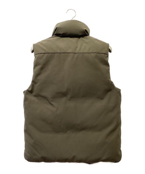 CANADA GOOSE（カナダグース）CANADA GOOSE (カナダグース) ダウンベスト オリーブ サイズ:Lの古着・服飾アイテム