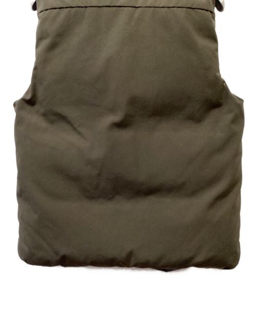 CANADA GOOSE（カナダグース）CANADA GOOSE (カナダグース) ダウンベスト オリーブ サイズ:Lの古着・服飾アイテム