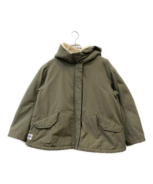 CHUMS（チャムス）CHUMS (チャムス) Aラインボアジャケット カーキ サイズ:Mの古着・服飾アイテム