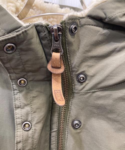 CHUMS（チャムス）CHUMS (チャムス) Aラインボアジャケット カーキ サイズ:Mの古着・服飾アイテム