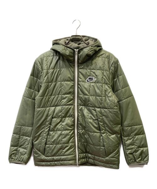 NIKE（ナイキ）NIKE (ナイキ) 中綿ジャケット グリーン サイズ:Mの古着・服飾アイテム