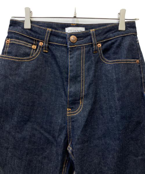 23区（ニジュウサンク）23区 (ニジュウサンク) デニムパンツ インディゴ サイズ:40の古着・服飾アイテム