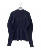 TODAYFULトゥデイフル）の古着「薄手ニット」｜ブラック