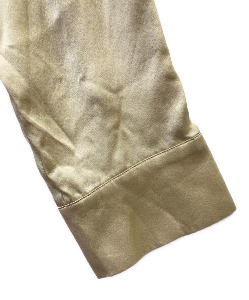 ETRE TOKYO（エトレトウキョウ）ETRE TOKYO (エトレトウキョウ) ボックスシルエットシルクシャツ ベージュ サイズ:Fの古着・服飾アイテム