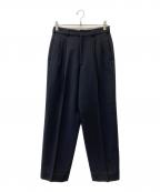 Wranglerラングラー）の古着「ウールタックパンツ」｜ブラック