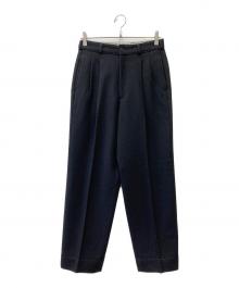 Wrangler（ラングラー）の古着「ウールタックパンツ」｜ブラック