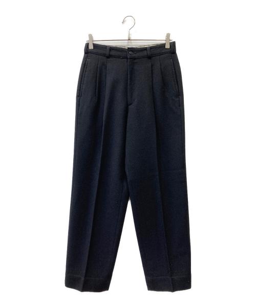 Wrangler（ラングラー）Wrangler (ラングラー) ウールタックパンツ ブラック サイズ:76㎝　W30の古着・服飾アイテム