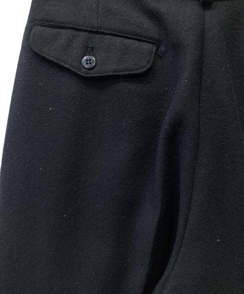 Wrangler（ラングラー）Wrangler (ラングラー) ウールタックパンツ ブラック サイズ:76㎝　W30の古着・服飾アイテム