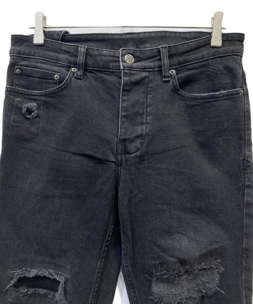 Ksubi（スビ）Ksubi (スビ) ダメージ加工デニムパンツ グレー サイズ:30インチの古着・服飾アイテム