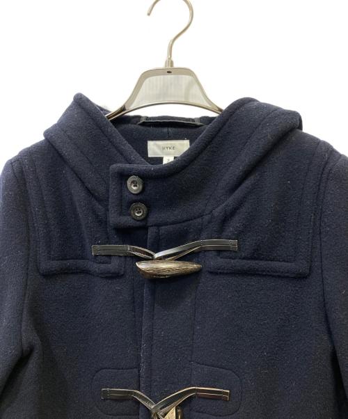 HYKE（ハイク）HYKE (ハイク) ダッフルコート ブラック サイズ:２の古着・服飾アイテム