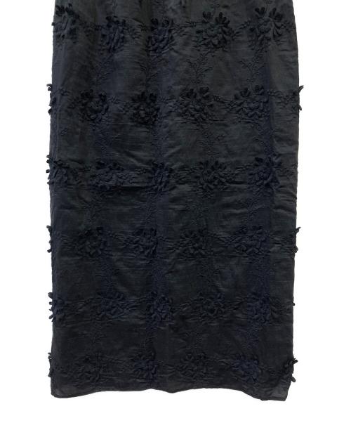 BEAUTY&YOUTH（ビューティーアンドユース）BEAUTY&YOUTH (ビューティーアンドユース) ロングレーススカート ブラック サイズ:Mの古着・服飾アイテム