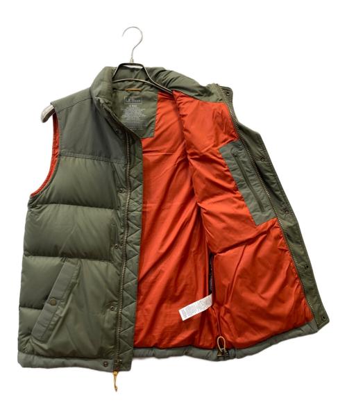L.L.Bean（エルエルビーン）L.L.Bean (エルエルビーン) ダウンベスト オリーブ サイズ:Sの古着・服飾アイテム