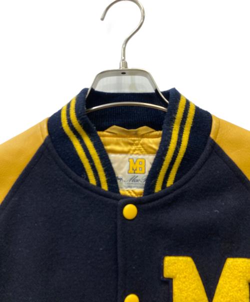 MACBETH（マクベス）MACBETH (マクベス) スタジャン イエロー×ネイビー サイズ:Mの古着・服飾アイテム