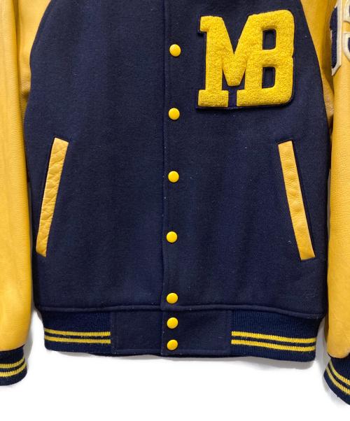 MACBETH（マクベス）MACBETH (マクベス) スタジャン イエロー×ネイビー サイズ:Mの古着・服飾アイテム