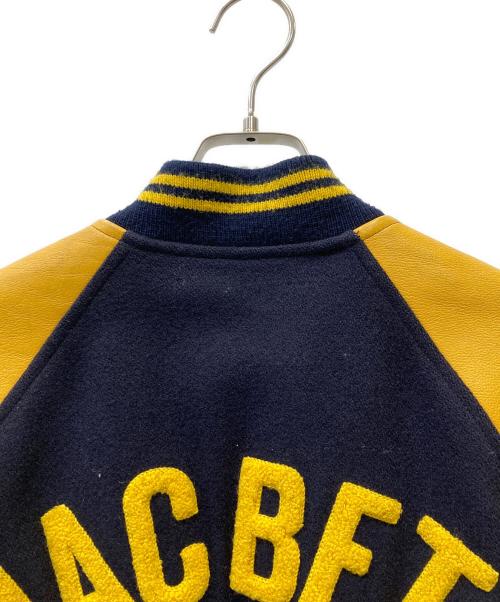 MACBETH（マクベス）MACBETH (マクベス) スタジャン イエロー×ネイビー サイズ:Mの古着・服飾アイテム
