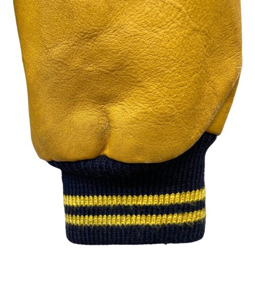 MACBETH（マクベス）MACBETH (マクベス) スタジャン イエロー×ネイビー サイズ:Mの古着・服飾アイテム