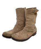 RUDE GALLERYルードギャラリー）の古着「エンジニアブーツ」｜ベージュ