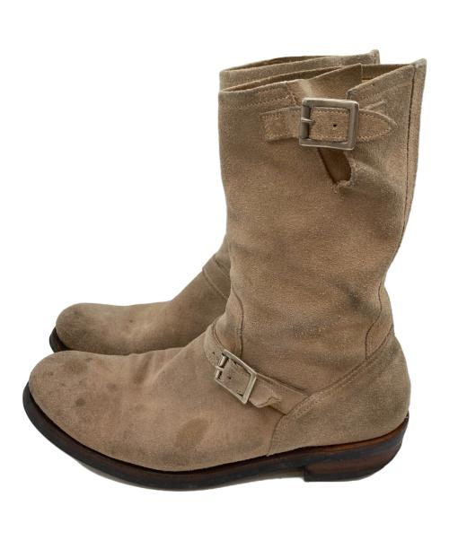 RUDE GALLERY（ルードギャラリー）RUDE GALLERY (ルードギャラリー) エンジニアブーツ ベージュ サイズ:SIZE Mの古着・服飾アイテム