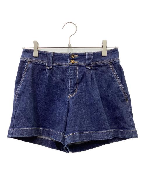 BURBERRY BLUE LABEL（バーバリー ブルー レーベル）BURBERRY BLUE LABEL (バーバリー ブルー レーベル) ショートデニム インディゴ サイズ:Sの古着・服飾アイテム