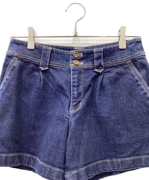 BURBERRY BLUE LABEL（バーバリー ブルー レーベル）BURBERRY BLUE LABEL (バーバリー ブルー レーベル) ショートデニム インディゴ サイズ:Sの古着・服飾アイテム