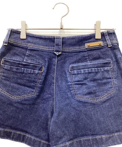 BURBERRY BLUE LABEL（バーバリー ブルー レーベル）BURBERRY BLUE LABEL (バーバリー ブルー レーベル) ショートデニム インディゴ サイズ:Sの古着・服飾アイテム