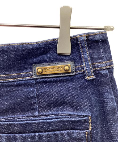 BURBERRY BLUE LABEL（バーバリー ブルー レーベル）BURBERRY BLUE LABEL (バーバリー ブルー レーベル) ショートデニム インディゴ サイズ:Sの古着・服飾アイテム